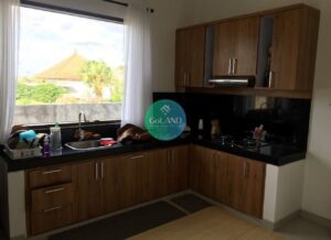 Villa in Amed for lease view of kitchen