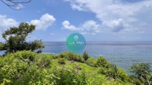 view of sea from this block of land for sale in Amed