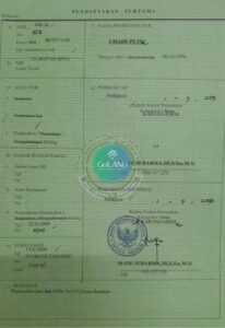 title of beach frontage land for sale in Amed