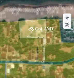 aerial view of beachfront villa for sale in Amed Bali