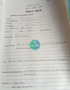 contract for freehold land for sale in Amed East Bali