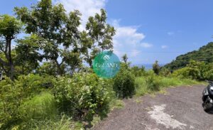 view of ocean from freehold land for sale in Amed East Bali